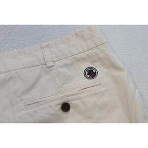 Southern Point Club Golf Khaki Shorts Dog Beige Flat Chinos 7" INS Mens Sz 40